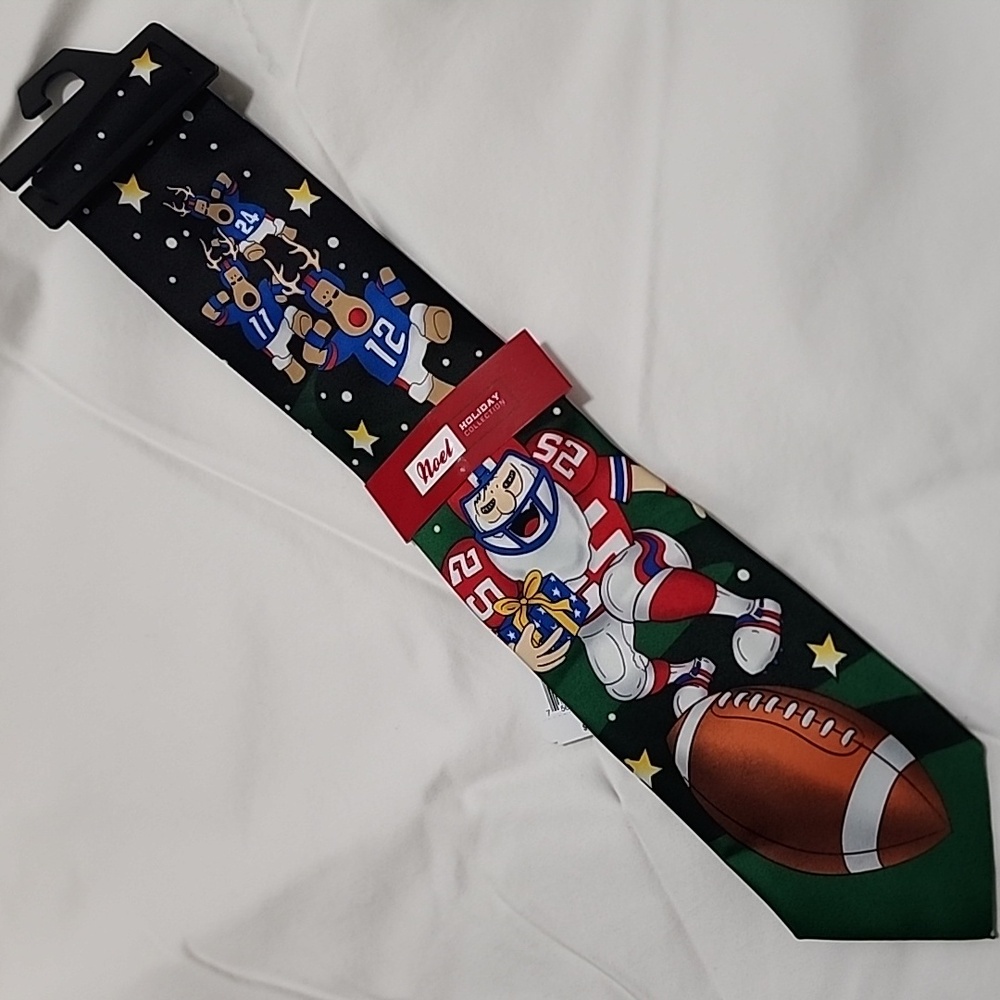 Men's Football Theme Tie